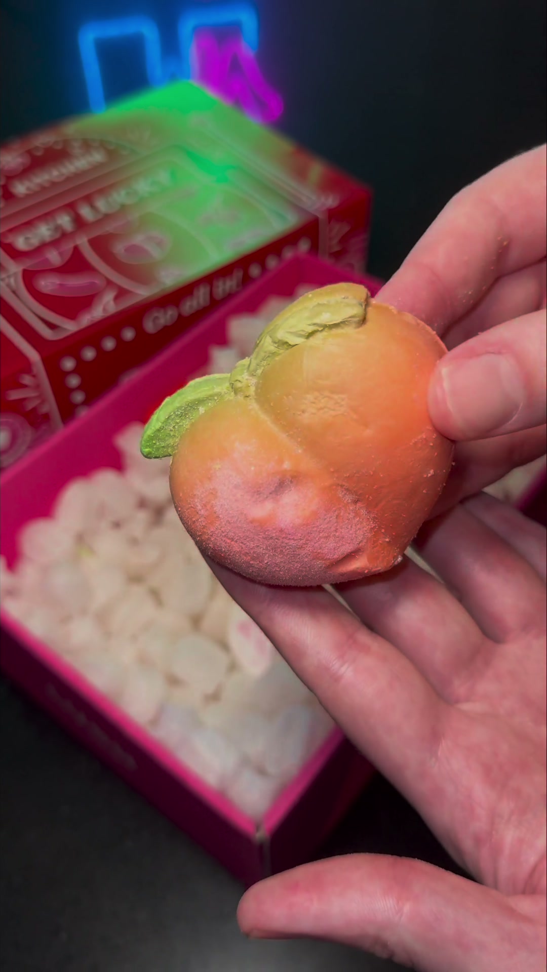 Peachy soap